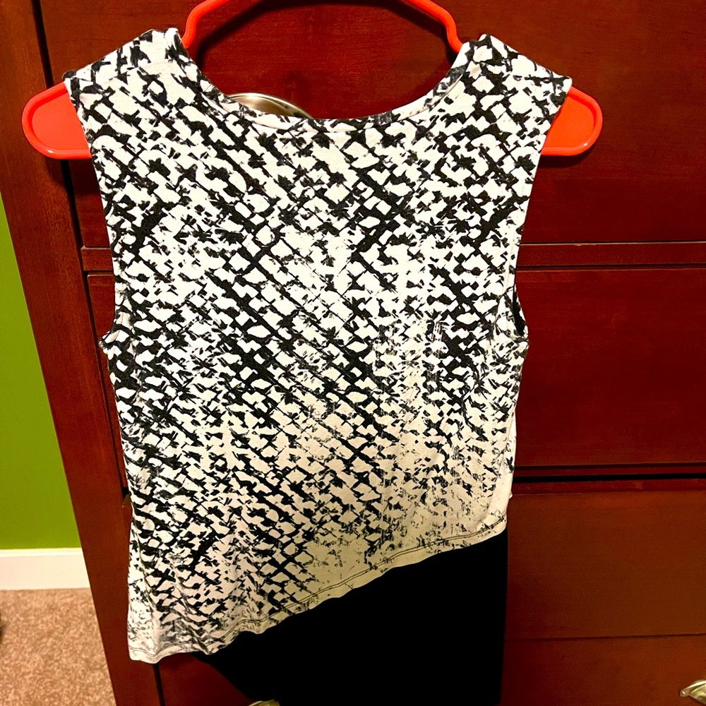 DKNY asymmetrical t-shirt